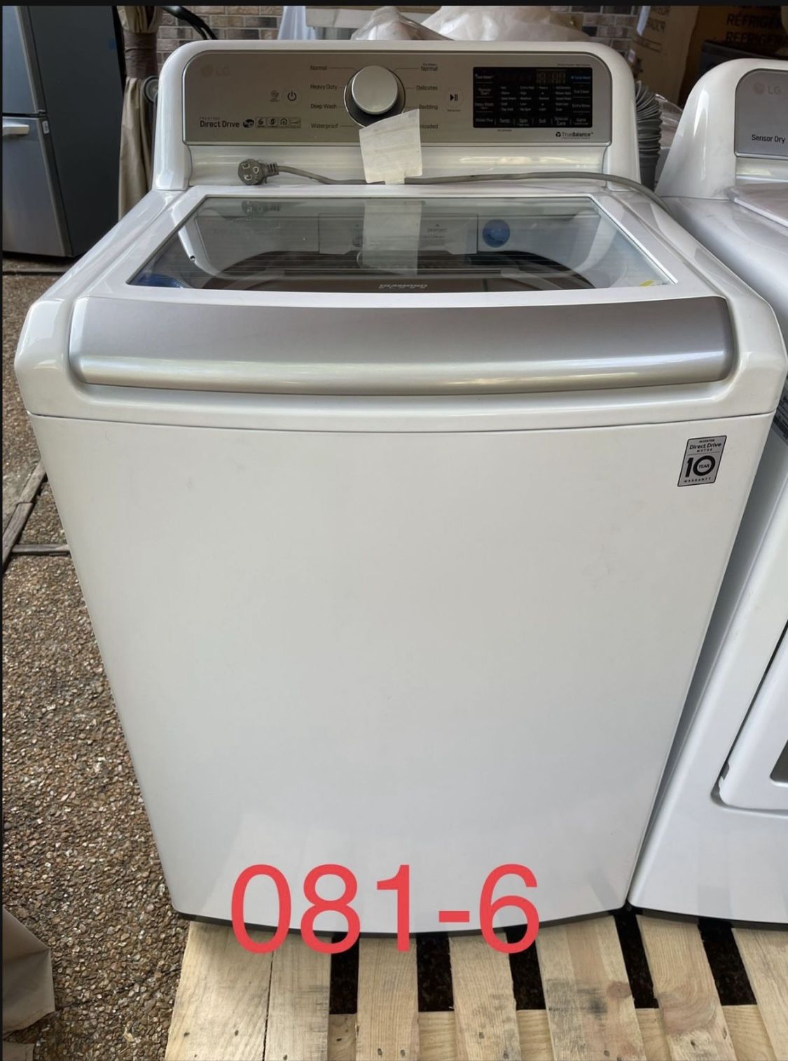 LG TurboWash3D Smart Wi-Fi Enabled 5-cu ft High Efficiency Top-Load Washer (White) ENERGY STAR Model #WT7300CW