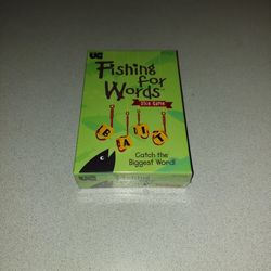 FISHING FOR WORDS DICE GAME NEW FACTORY SEALED 