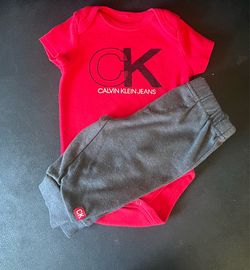 Calvin Klein baby boy 2-piece