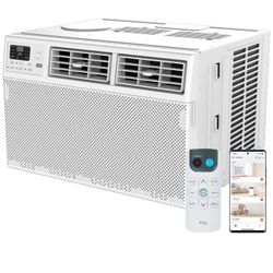 TCL 14,000 BTU Smart Window Air Conditioner, Fan & Dehumidifier, 700 Sq. Ft.