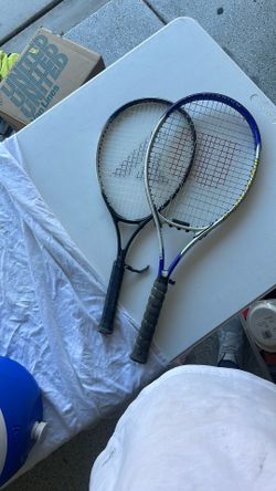 Two Wilson Pro Connects Tennis Rackets