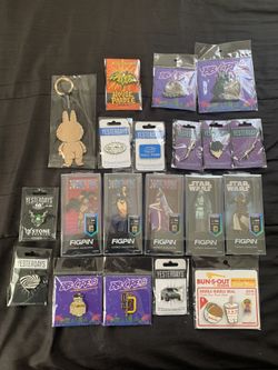 SDCC 2025 Assortment of Limited Edition Exclusive Pins from Yesterdays, BB CRE, And Butts on Things