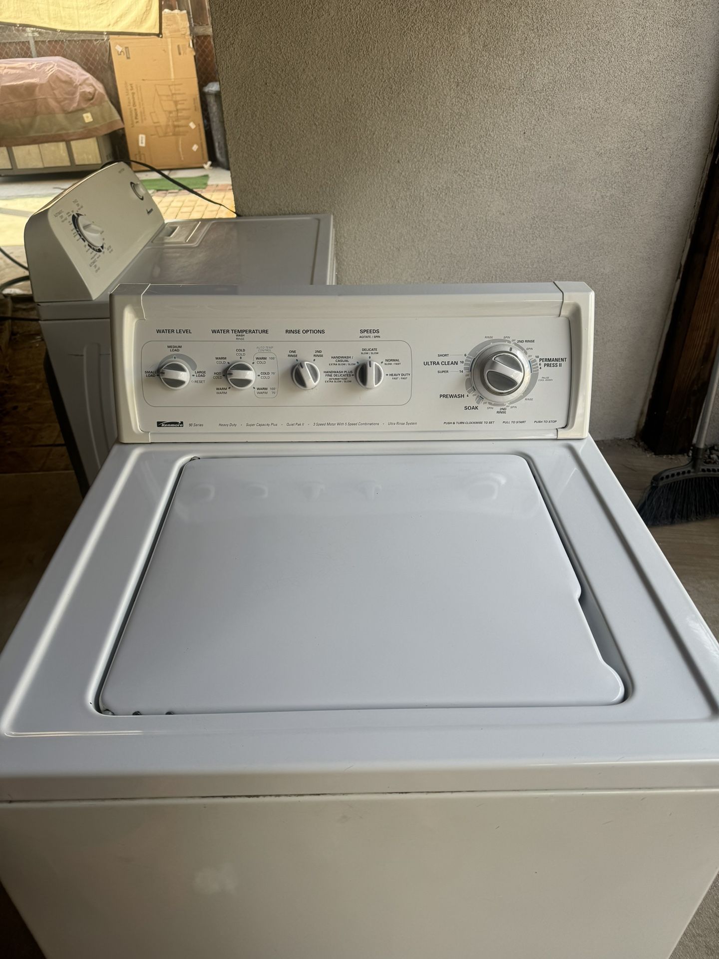 Kenmore Washer 90 Series & Amana Dryer