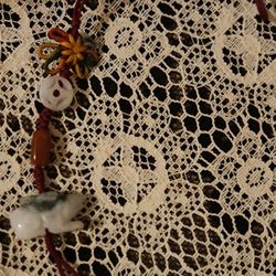 VINTAGE CHINESE ZODIAC RABBIT JADE GEMSTONE GEM STONE LUCK CHARM COLLECTABLE