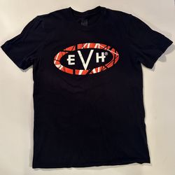 Genuine EVH Eddie Van Halen Wolfgang Men's T-Shirt EVH Logo Black Mens Medium