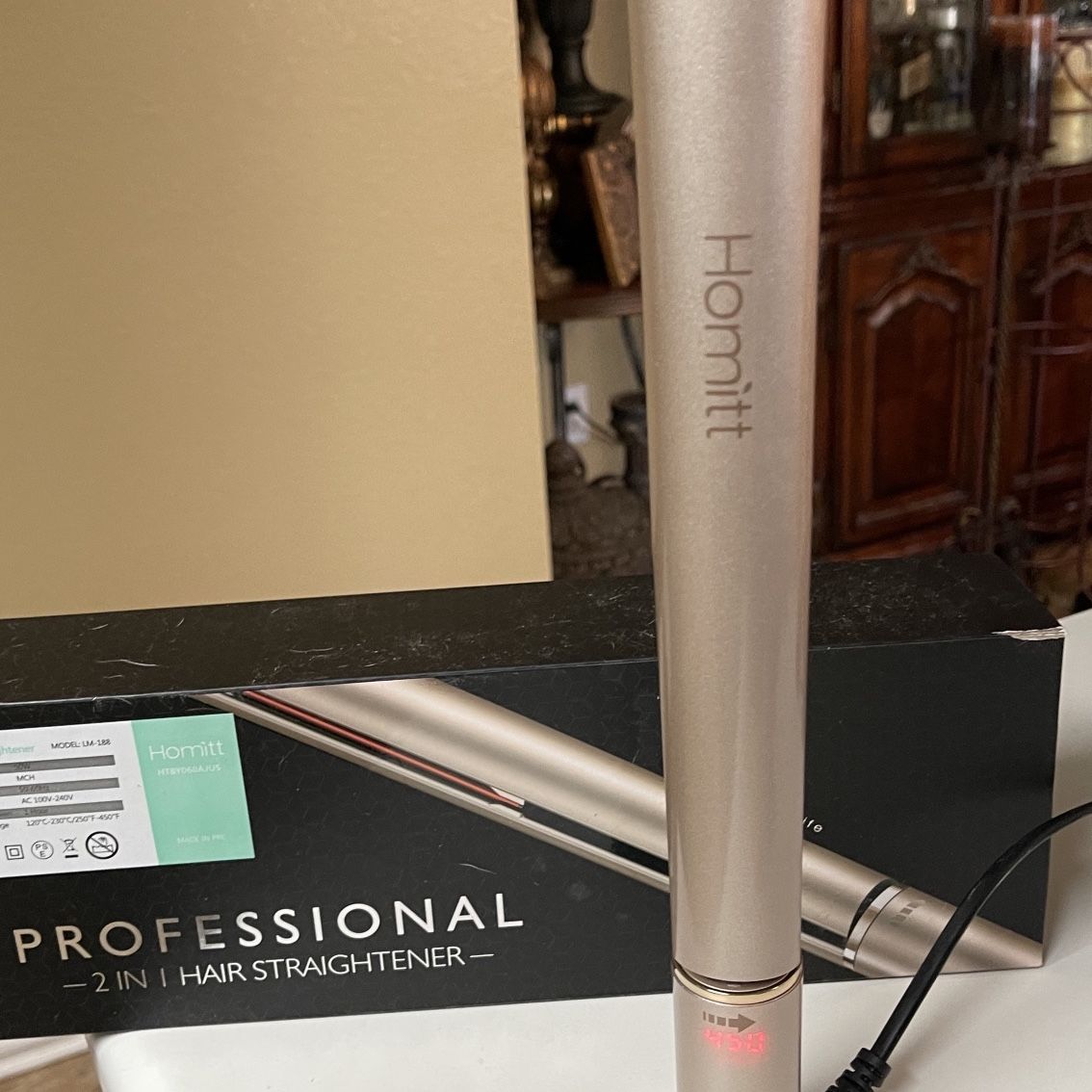 Homitt hair straightener and curler hotsell