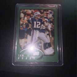 2002 Tom Brady Tops Collection