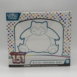 151 Elite Trainer Box  - New & Sealed Pokemon