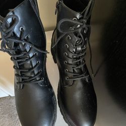 Women’s ‘Combat’ Boots - Size 10