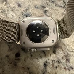 Apple Ultra 1 Smart Watch And citizen Eco-drive Gold Watch
