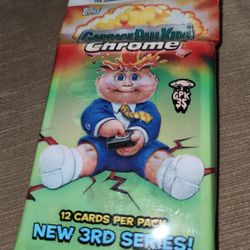Topps Garbage Pail Kids Series 3 Chrome Fat Pack