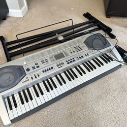 Casio Keyboard with Stand
