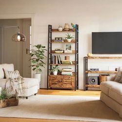 Vintage bookcase with Storage