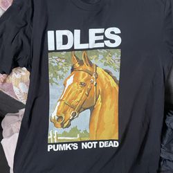 Idles pumks not dead Shirt XL