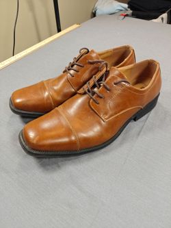 Alfani Adam brown/tan dress shoe size 12
