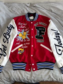 First Row Varsity Bomber Jacket Large