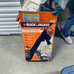 Black&Decker Vac-Mulch Blower