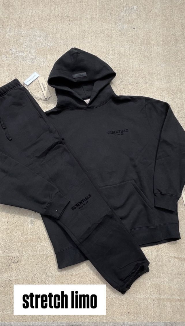Mens Essential Hoodie And Pants