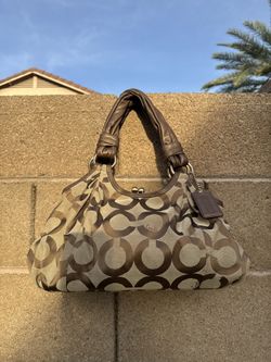 Vintage Coach Classic Hobo Parker Kisslock Bag