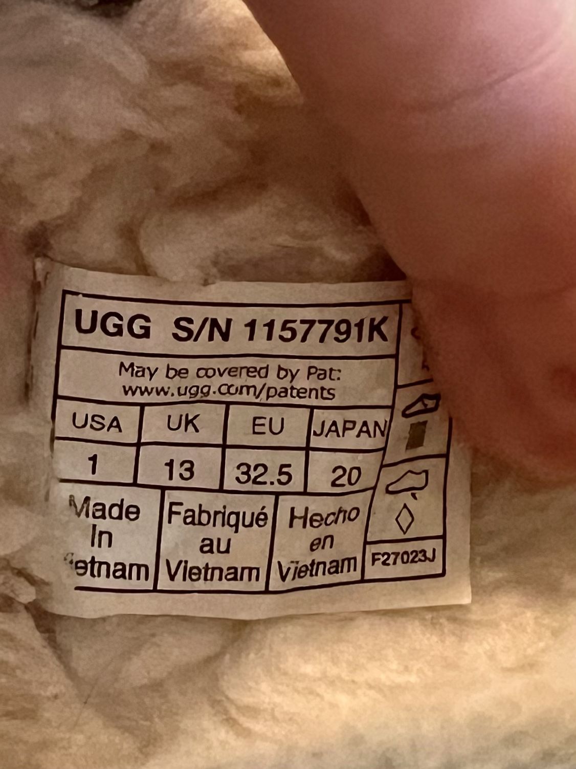 Girls Size 1 Platform Uggs