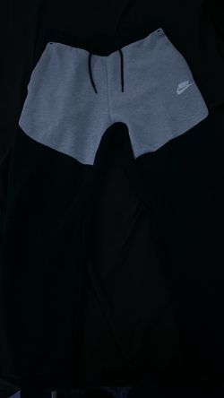 Nike Tech Black and Gray Fleece pants
