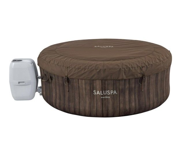 Bestway SaluSpa 71 in. x 26 in. Madrid 177 Gal Inflatable Hot Tub