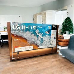 HD300 65” Lg smart 4k led Uhd tv Floor Model Display 