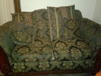 Couch and Love Seat Set