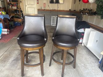 FREE Set of 2 Swivel Bar Stools/Chairs