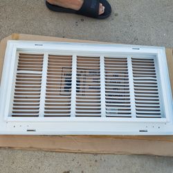 Tru Aire  Vent Cover Grill  20" x 10"white
