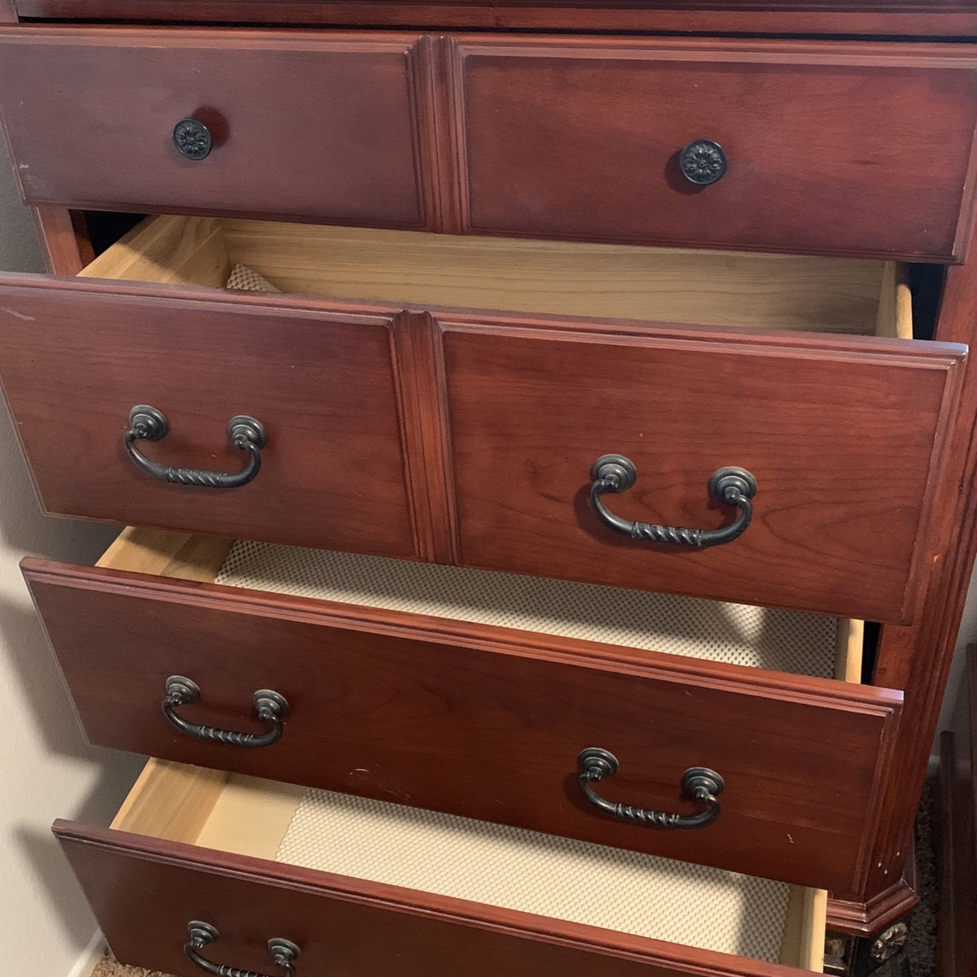 Cherry Wood Dresser for Sale in Redlands, CA OfferUp