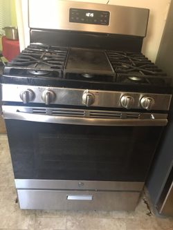 GE gas stove