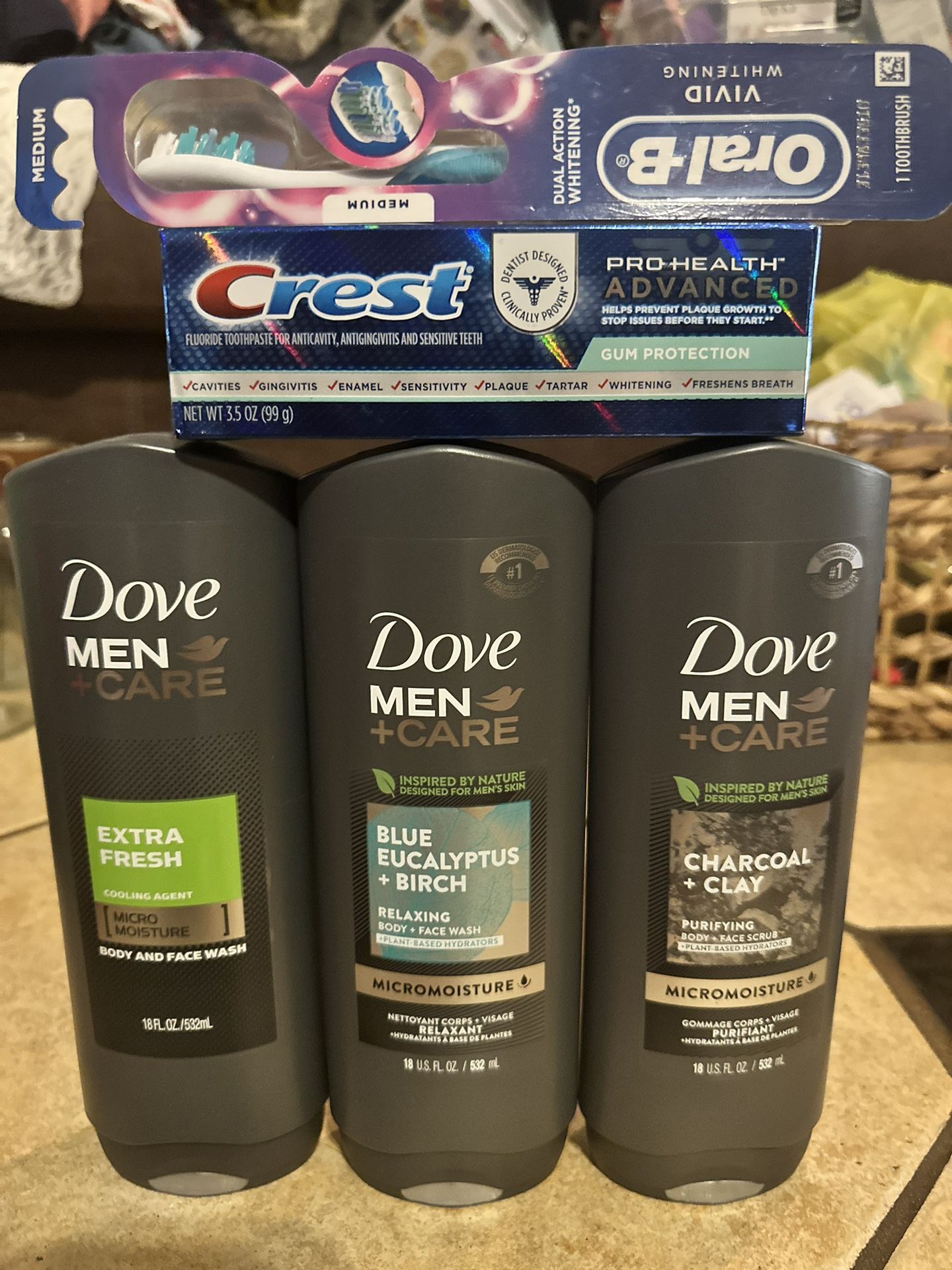 Men’s Dove Or Old Spice Body Wash Bundle $20 Each 