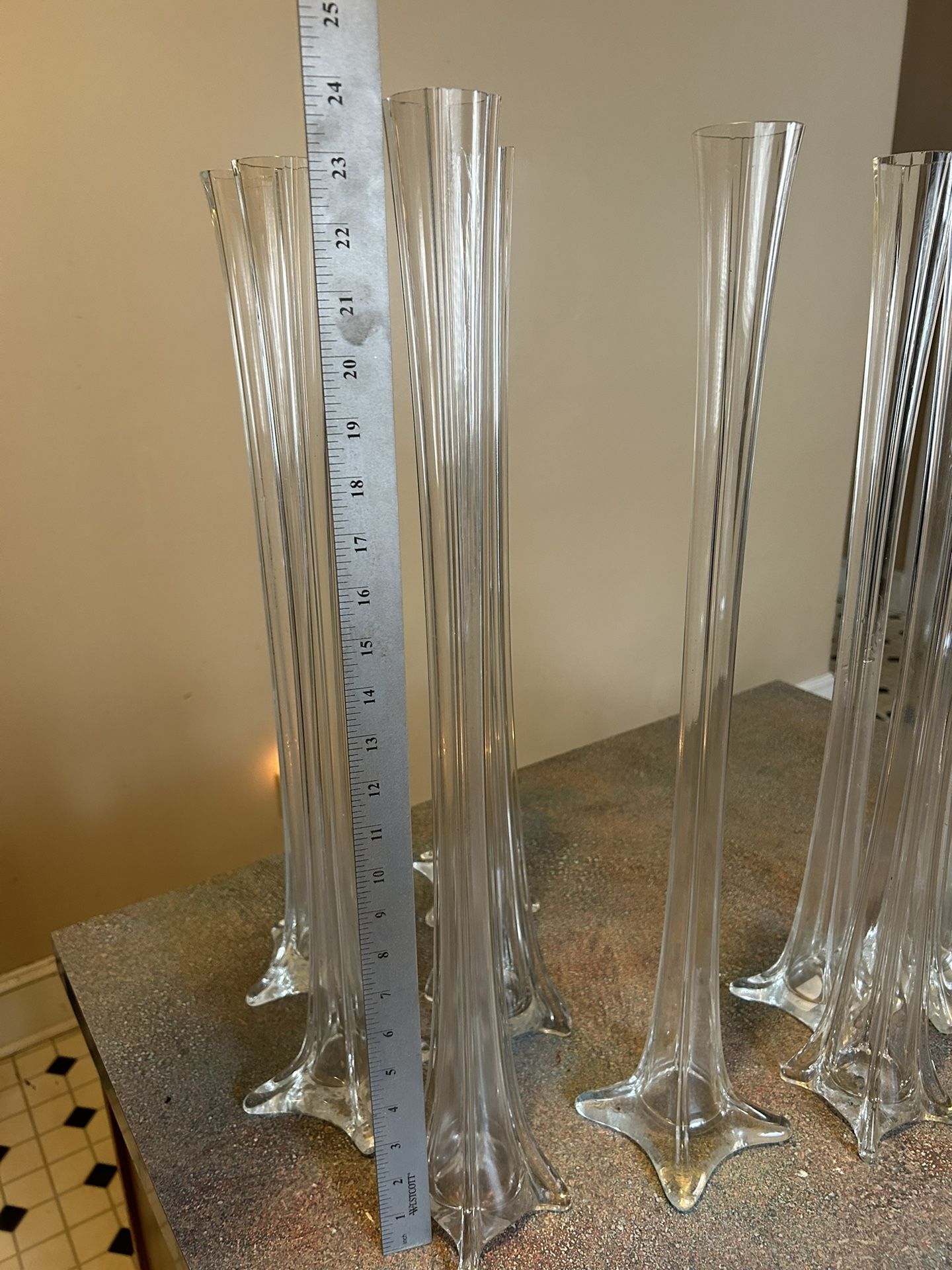 Wedding Centerpiece Vases 24in
