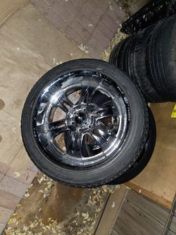 22" 6 Lug Truck Rims 