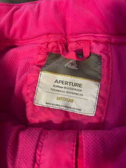 Brand New Hot Pink Aperture 10,000MM Waterproof Technical Outerwear Pants