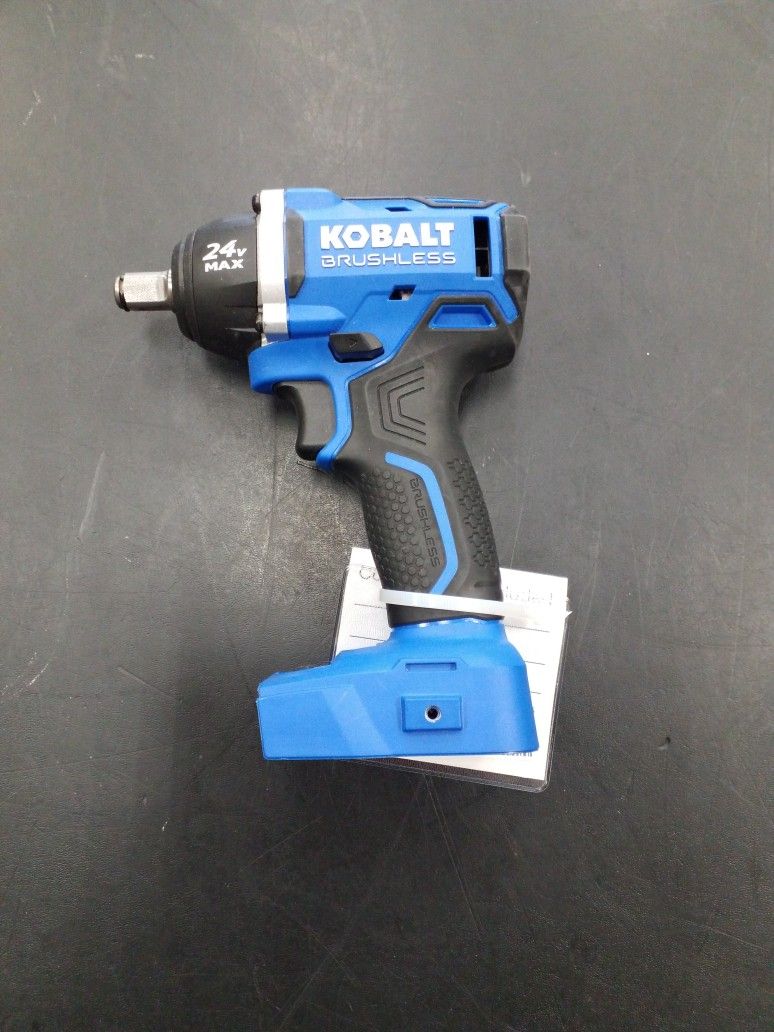 Kobalt 24v Cordless 1/2" Impact Wrench With Battery And Charger