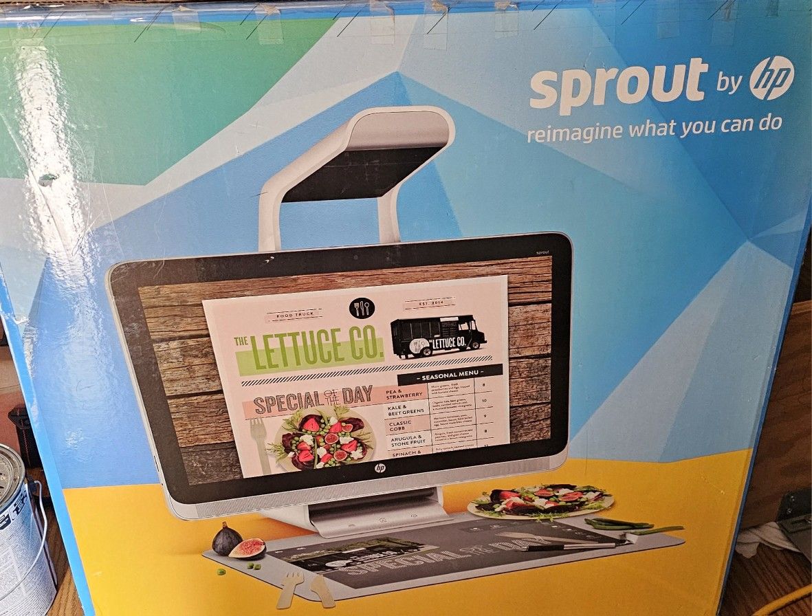 Hp Sprout 3D Scanning PC