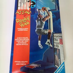 Shaq Attaq Figure With Hoop And Net