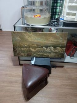 Oil on canvas painting