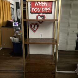 Bookcase Bookshelf With Drawer Storage 