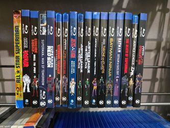 DC Animated Universe Movies Blu-ray, Blu ray