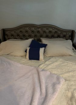 California king bed frame and mattress