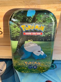 Sealed Pokemon Cards -> Pokemon Go Mini Tin (Snorlax)