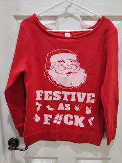 Ladies Off-the-Shoulder Sweatshirt 