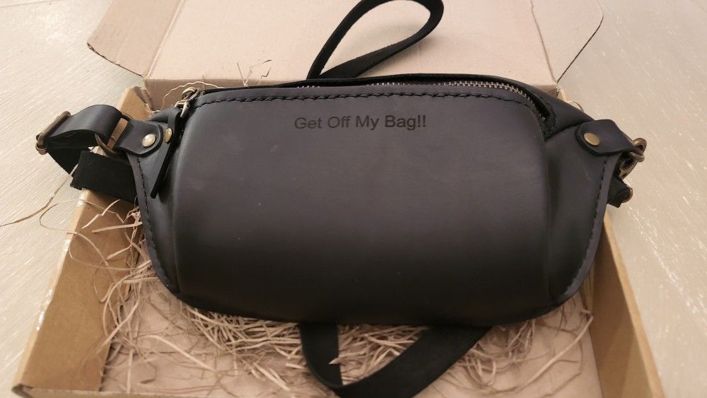 FULL leather Bum Bag / Fanny Pack / Cross Body Bag Custom
