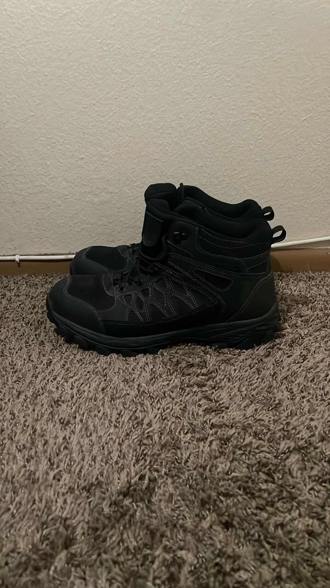 Black Hiking Boots