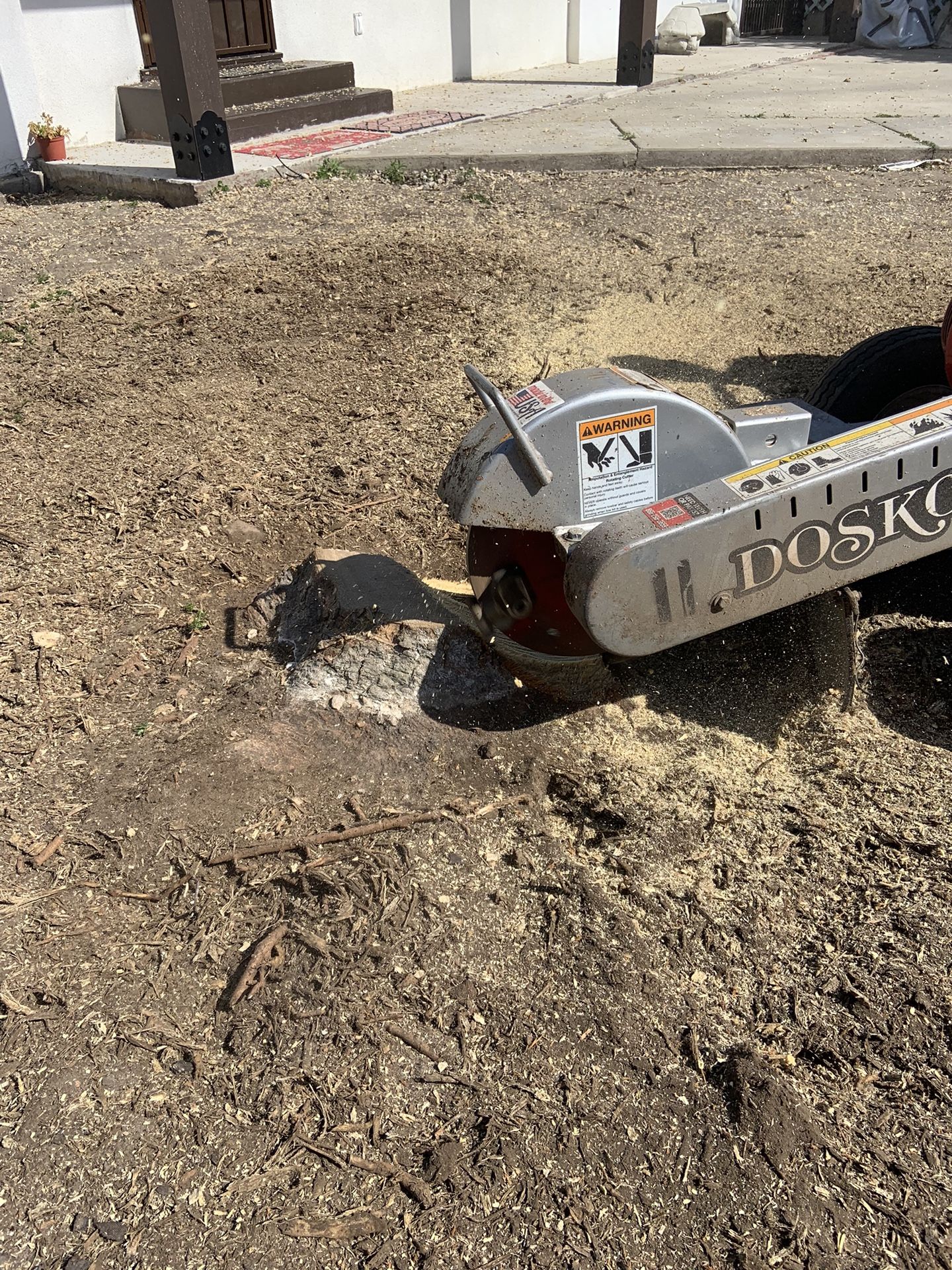 Stump Grinder Grinding Grid