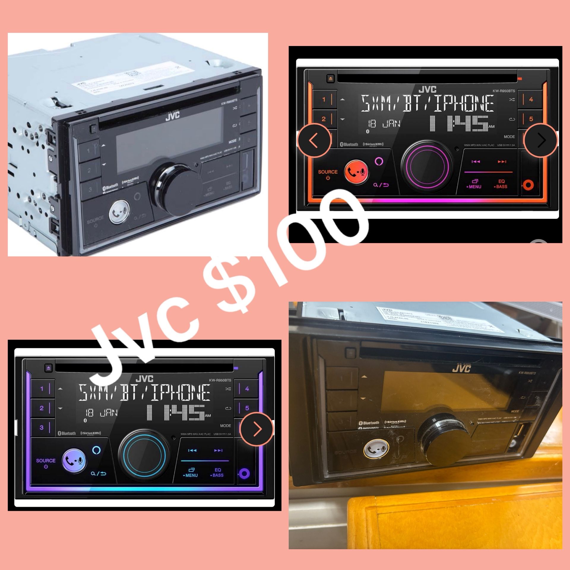 Jvc $100