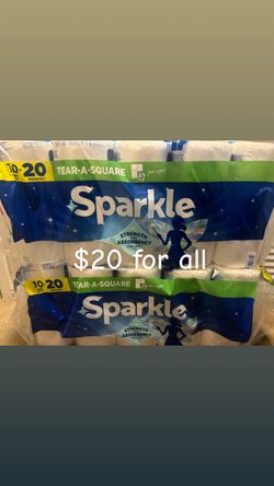 Sparkle Tear-A-Square Paper Towels 2 Packs